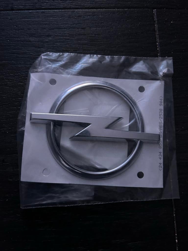 Nieuw Opel Embleem A Zafira en G Astra, Auto diversen, Ophalen of Verzenden