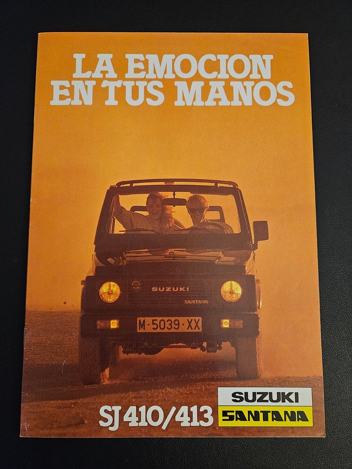 Brochure Suzuki Santana SJ 410/413, Ophalen of Verzenden, Zo goed als nieuw, Overige merken
