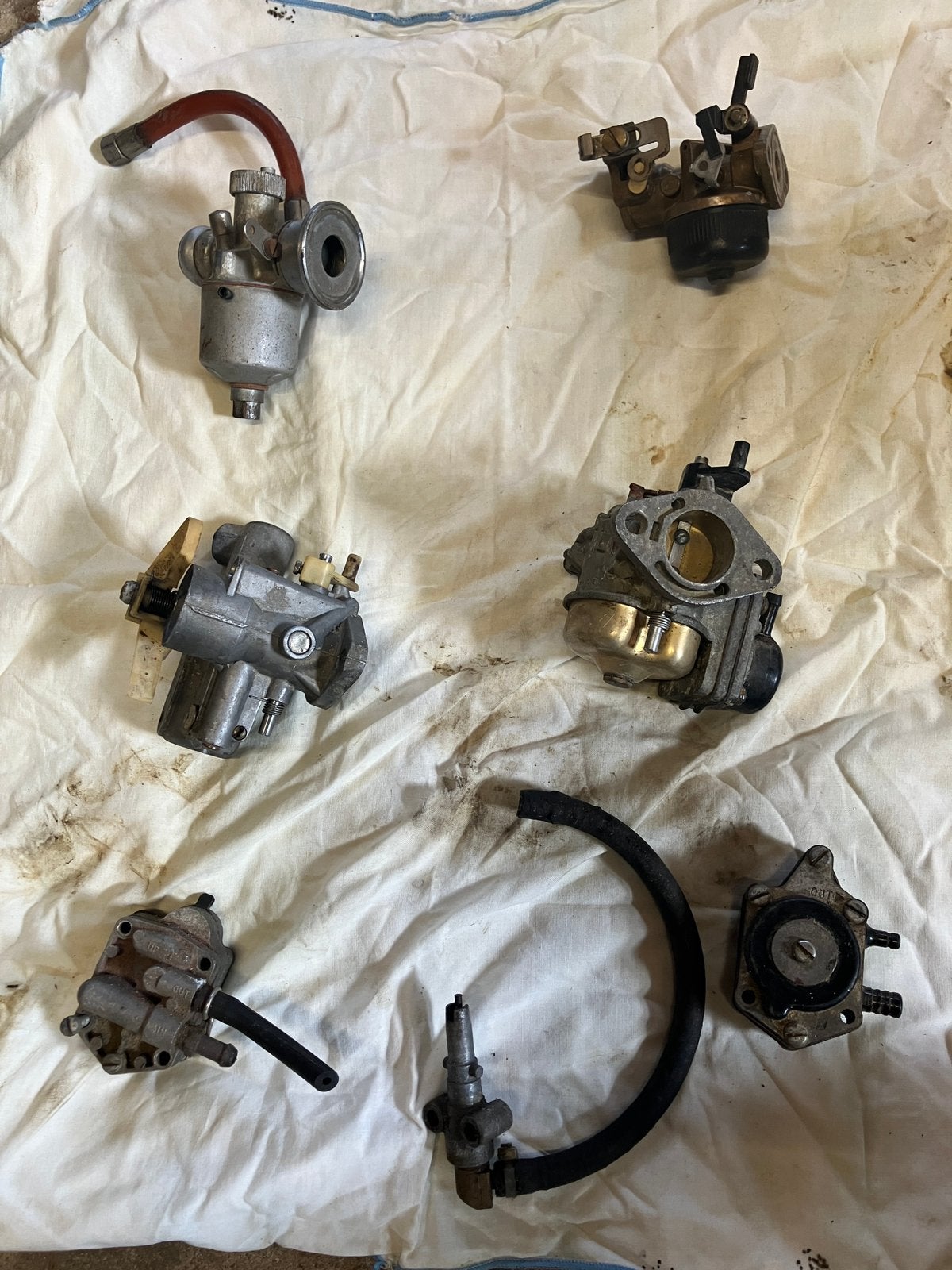 Meerdere carburateurs, Mercury/seagull/evenrude, Ophalen, Gebruikt
