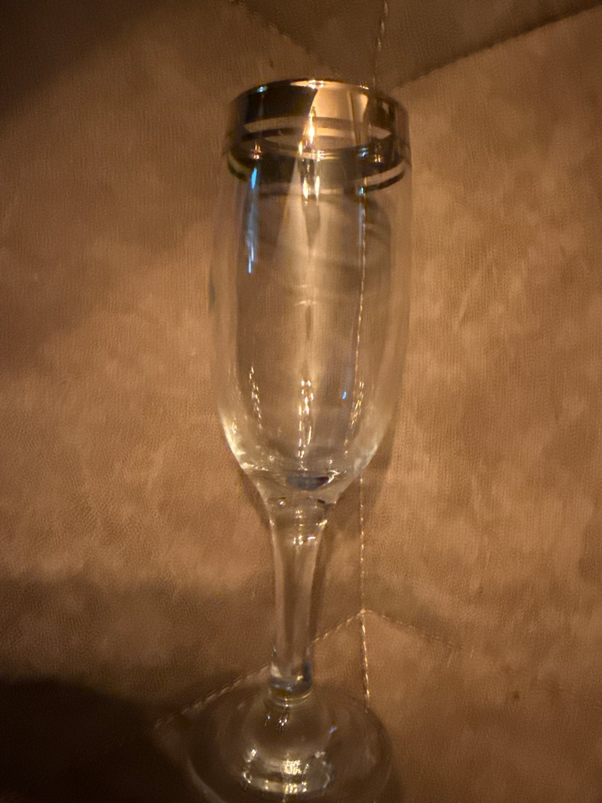 Elegante champagneglazen met gouden rand - Set van 6, Ophalen of Verzenden