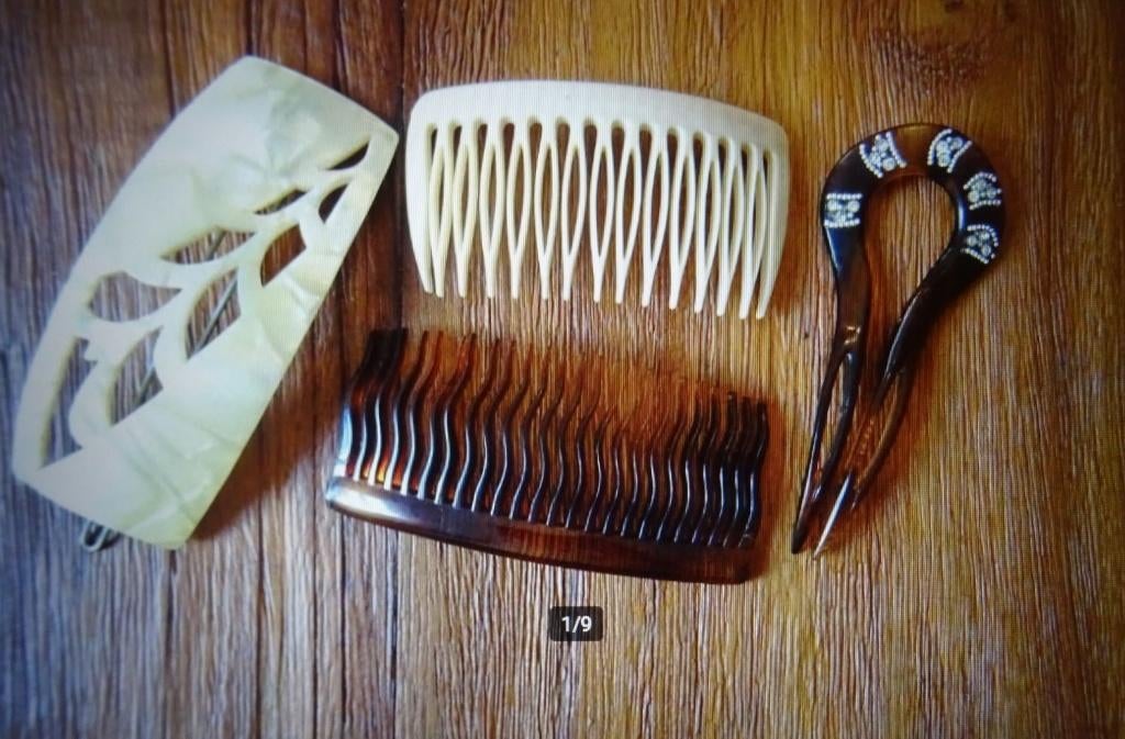 Oude haar accessoires., Antiek en Kunst, Ophalen of Verzenden