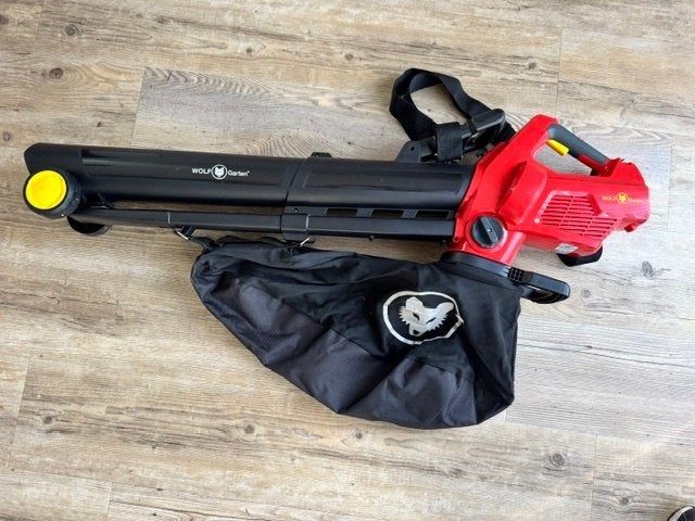 Wolf Bladblazer/bladzuiger Lycos 40/480V, Ophalen, Zo goed als nieuw, Met opvangzak, Wolf