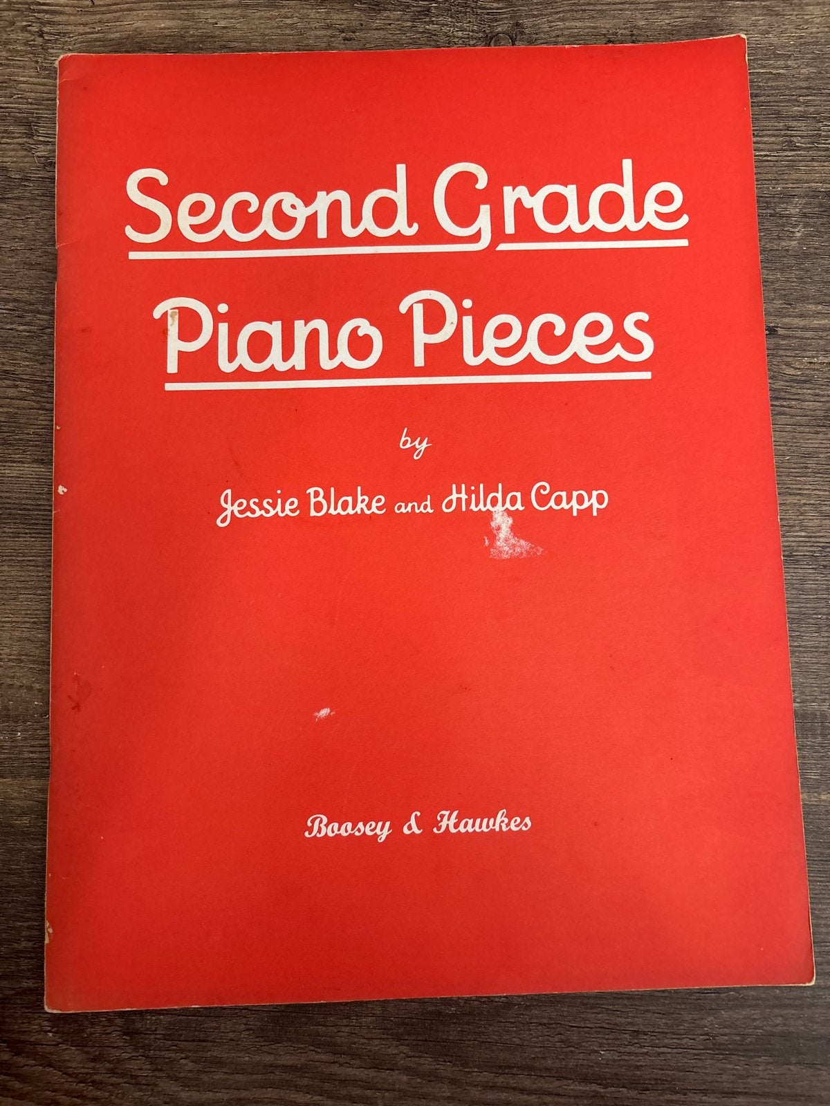 Second Grade Piano Pieces - Jessie Blake & Hilda Capp, Gebruikt, Klassiek, Les of Cursus, Ophalen of Verzenden