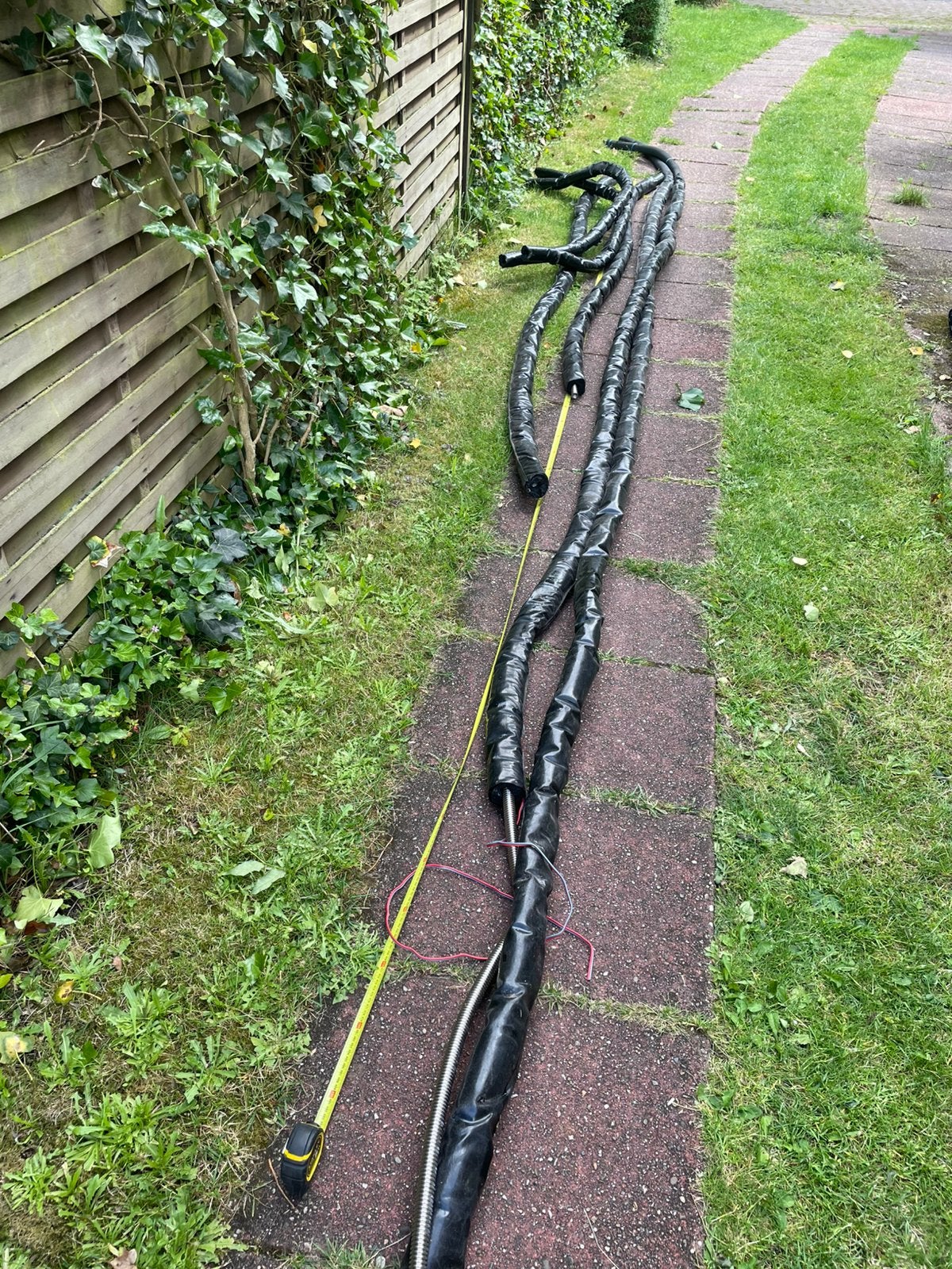 Rvs ribbelbuis, Doe-het-zelf en Verbouw, Ophalen, Gebruikt, Minder dan 20 mm, Overige typen