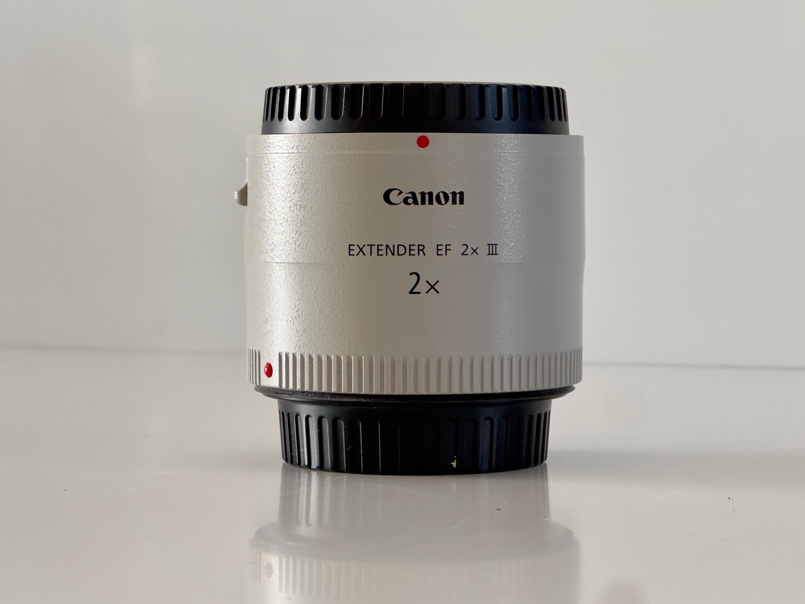 Canon Extender EF 2x III Teleconverter, Ophalen, Canon, Zo goed als nieuw, Lensdoppen