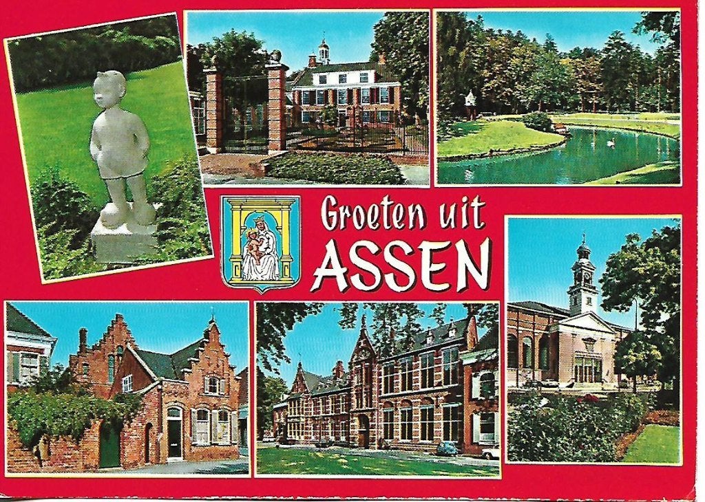Assen- -5-luik., Verzenden, 1980 tot heden, Gelopen, Drenthe