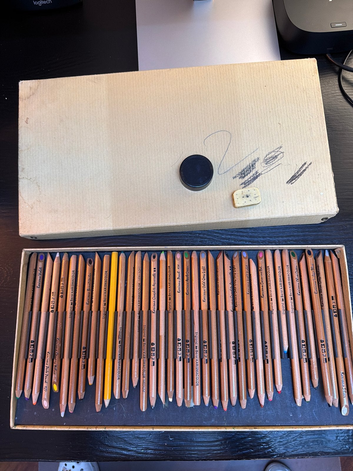 Karisma Kleurpotloden Set - Gebruikt, Hobby en Vrije tijd, Ophalen of Verzenden, Gebruikt, Potlood of Stift