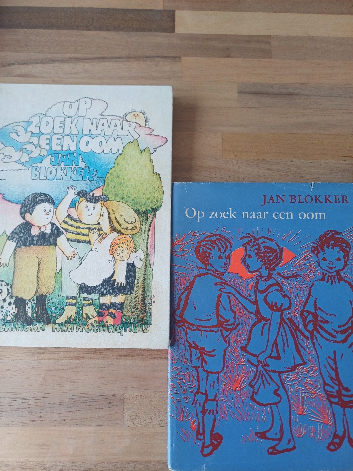 Op zoek  naar een oom. JAn BLOKKER. ZIE FOTO'S, Ophalen of Verzenden, Gelezen, Prentenboek