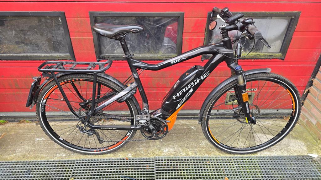 Haibike SDURO Trekking speed pedelec (groot onderhoud gehad), Gebruikt, 55 tot 59 cm, 30 tot 50 km per accu, Ophalen