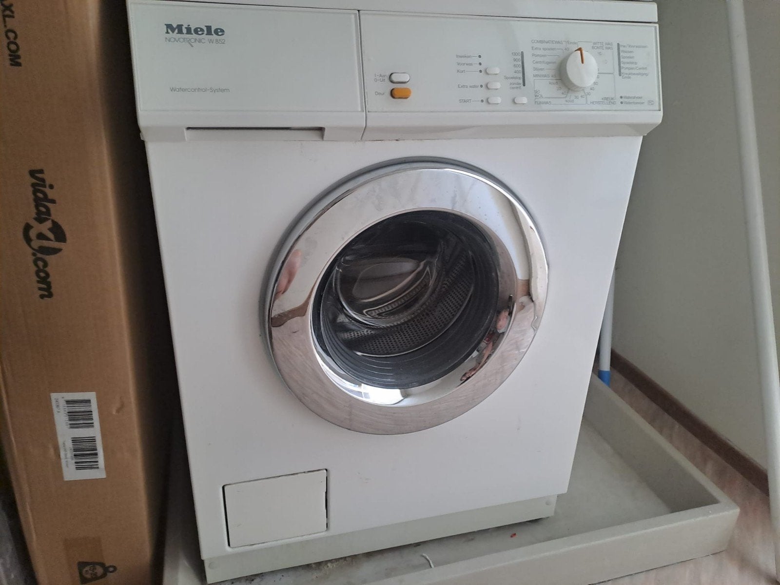 Miele Novotronic W902 Wasmachine - Goede Staat, Ophalen, Gebruikt, Voorlader, 85 tot 90 cm