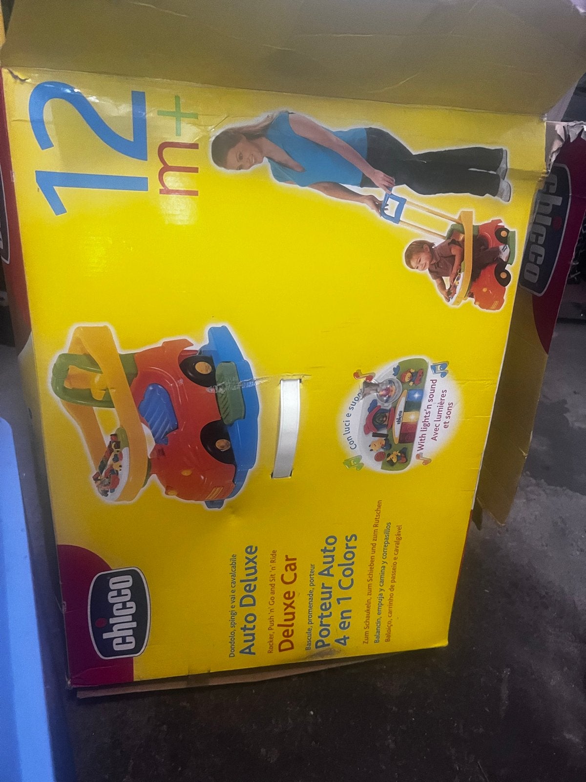 Chicco Auto Deluxe 4-in-1 loopwagen en rijdier, Ophalen of Verzenden, Gebruikt