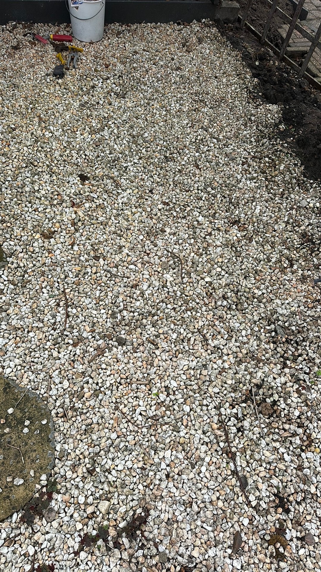 Wit grind, Tuin en Terras, Grind, Keien en Split, Ophalen, Zo goed als nieuw, Wit, Grind