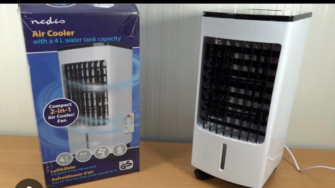 Aircooler, Witgoed en Apparatuur, Ophalen, Minder dan 60 m³, 3 snelheden of meer, Zo goed als nieuw