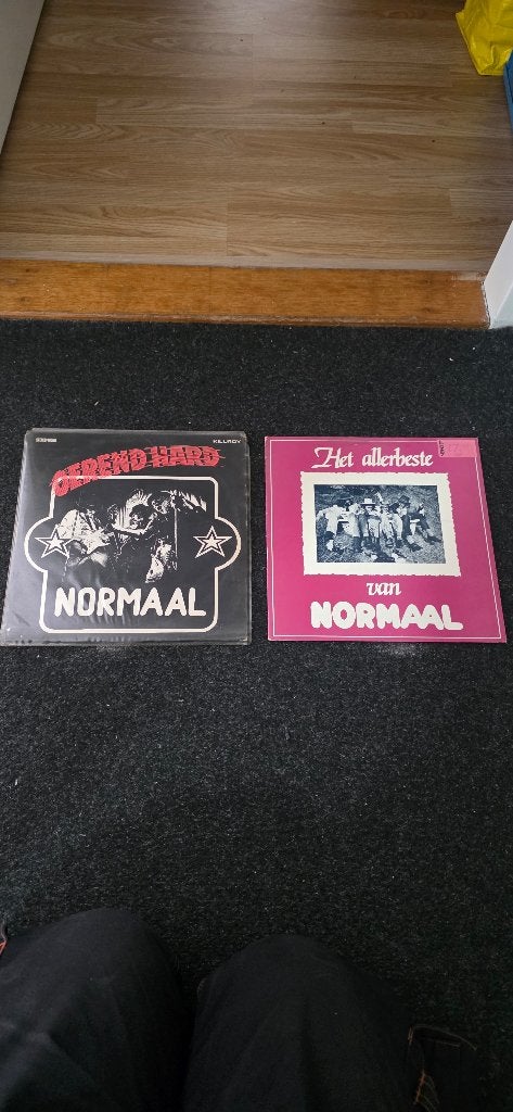 Normaal 2 elpees, Verzenden, Gebruikt, Overige formaten, Rock