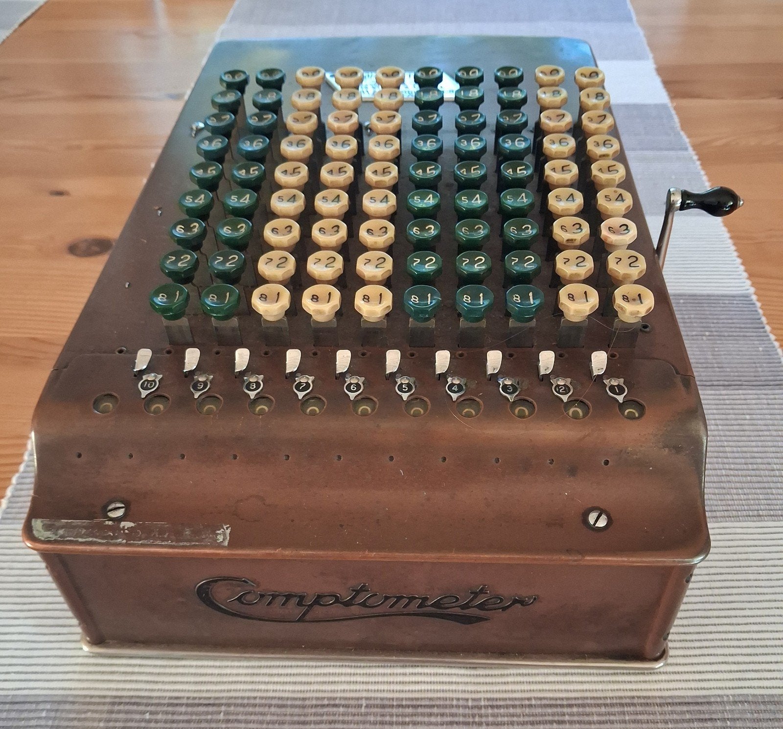 Antieke Comptometer Felt & Tarrant Mfg. Co, Chicago, USA, Antiek en Kunst, Ophalen