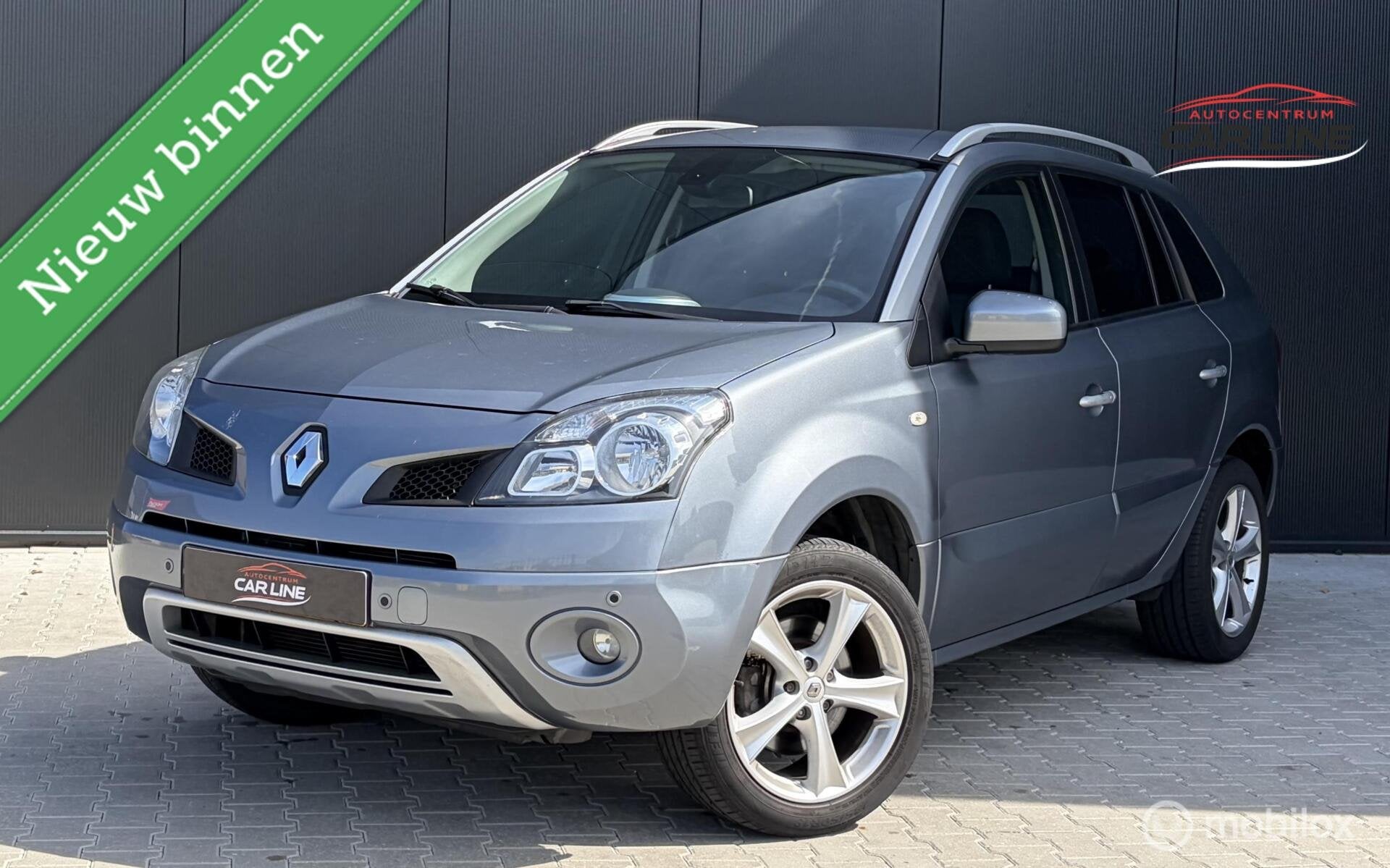 Renault Koleos 2.5 Dynamique Pack|NAP|Trek 2000KG|APK 2027|, Voorwielaandrijving, Gebruikt, Zwart, 4 cilinders