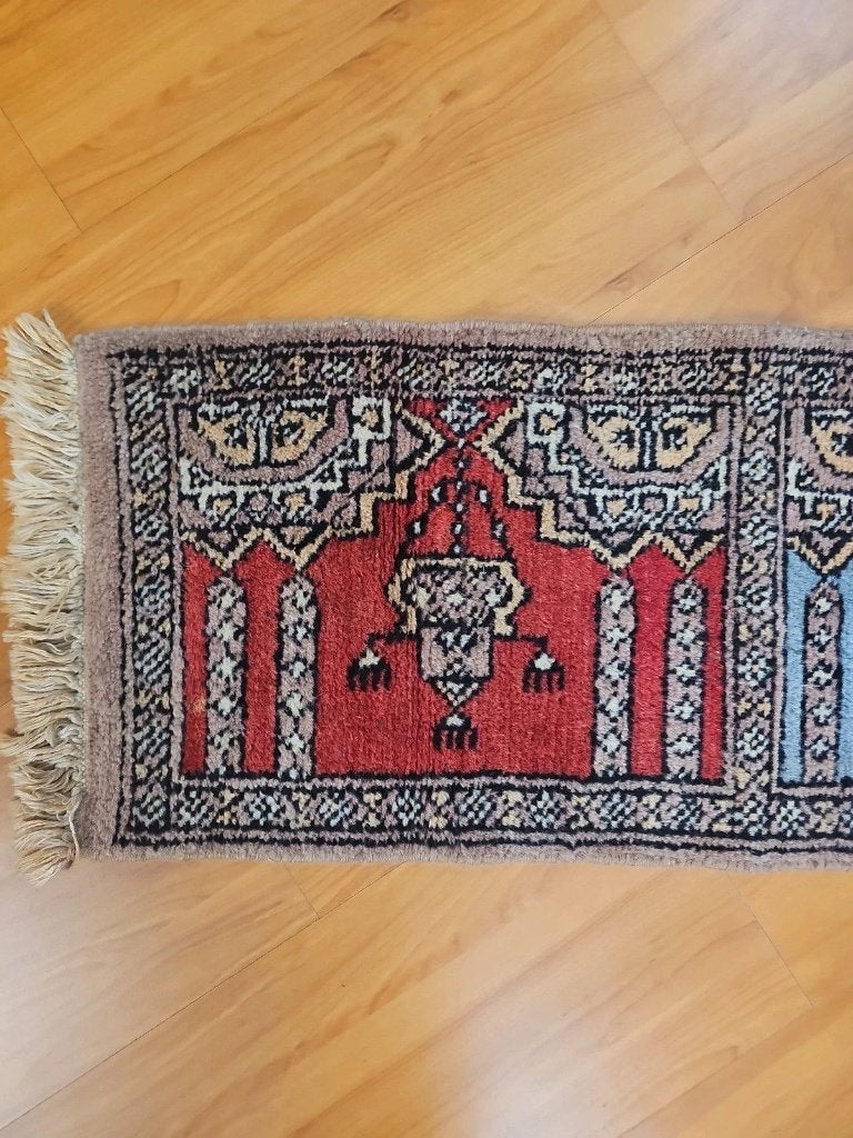 Leuk tapijt 73/29 cm, Huis en Inrichting, 50 tot 100 cm, Beige, Djt@dejuistetoon.eu, Zo goed als nieuw
