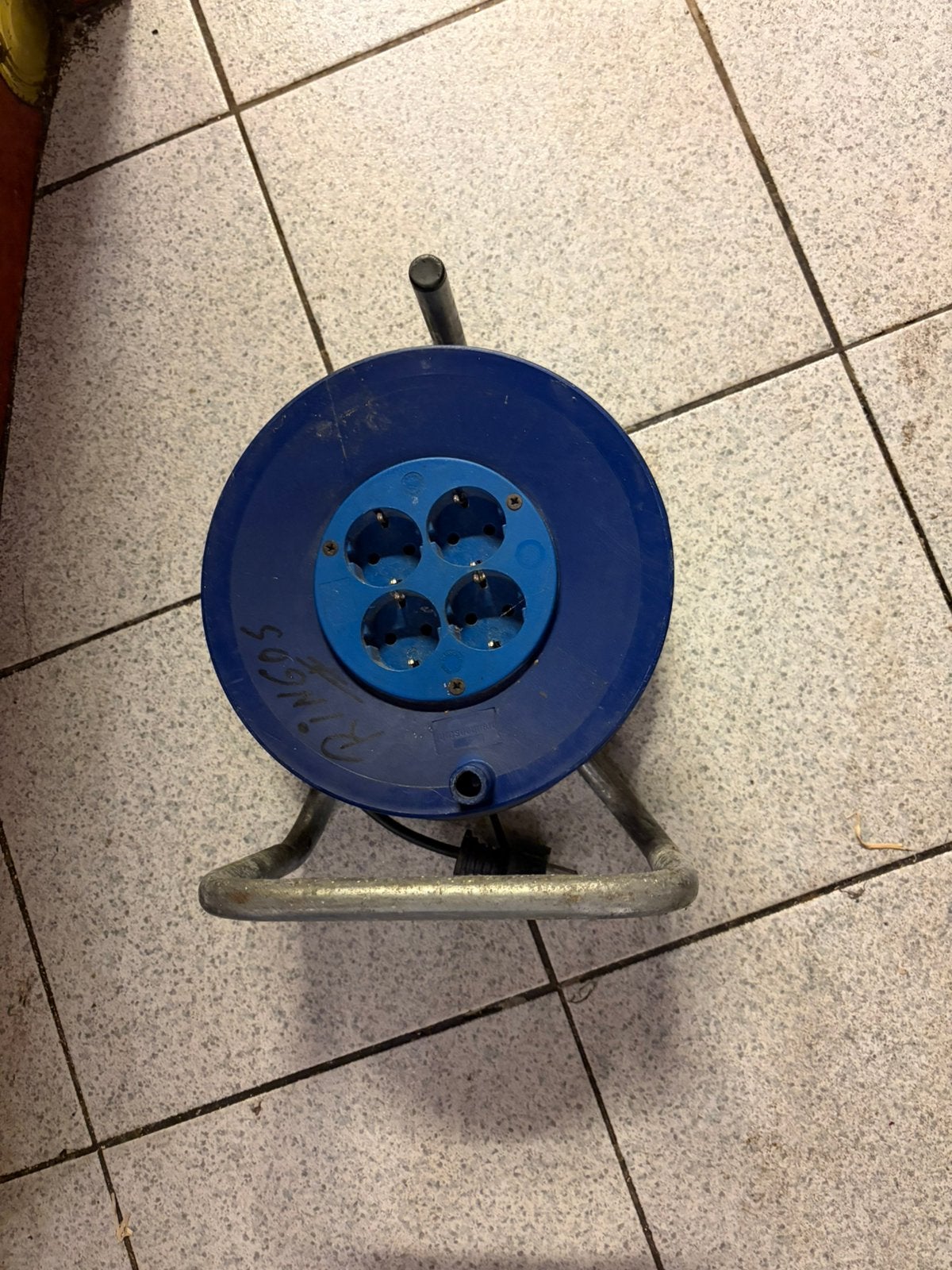 Verlengkabel / haspel ( 25 mtr ), Ophalen, Zo goed als nieuw