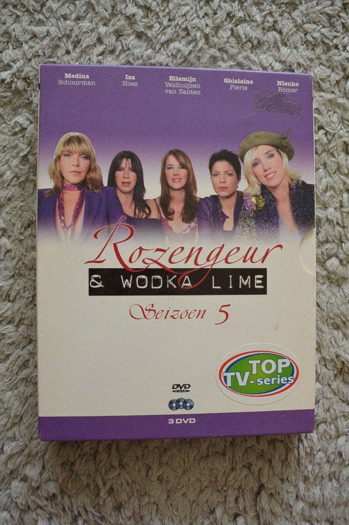Dvd Rozengeur & wodka lime seizoen 5, Cd's en Dvd's, Dvd's | Tv en Series, Bonusmateriaal, Nederlands, Drama, Zo goed als nieuw