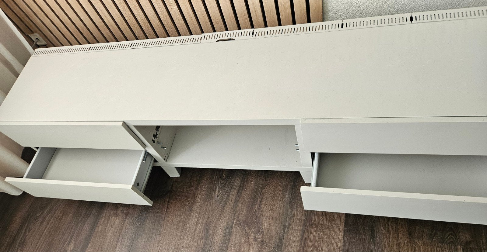 Tv meubel (ikea besta), Huis en Inrichting, Kasten | Televisiemeubels, Ophalen, Gebruikt, 150 tot 200 cm, Minder dan 100 cm