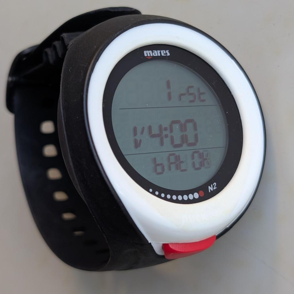 Mares Puck Pro N2 Duikcomputer - Betrouwbaar en Compact, Watersport en Boten, Duiken, Ophalen of Verzenden, Zo goed als nieuw