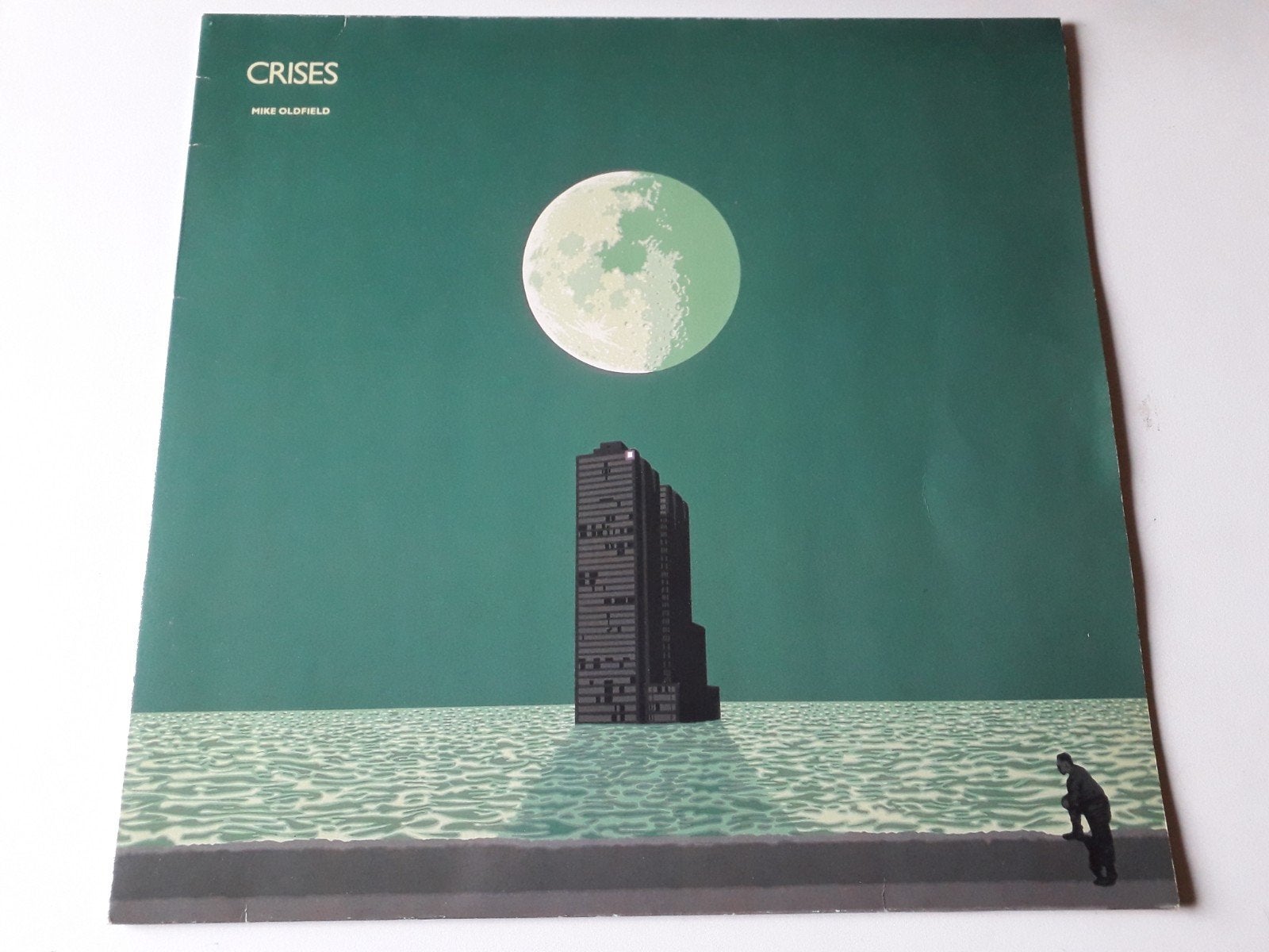 Lp vinyl   Mike Oldfield - Crisis (Moonlight Shadow), Ophalen of Verzenden, LP
