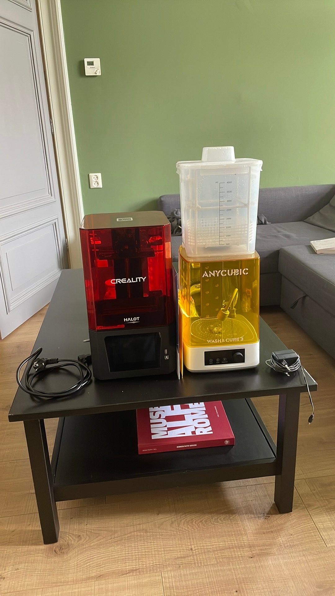 Creality Halot one resin printer set, Computers en Software, Ophalen, Zo goed als nieuw