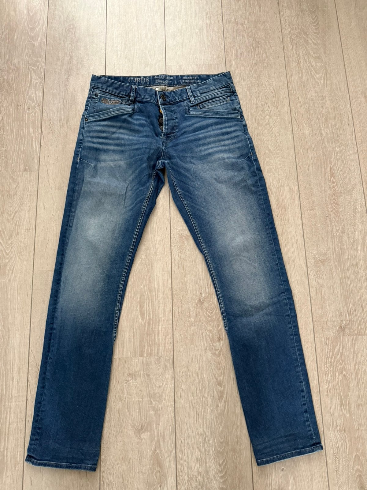 PME legend jeans curtis maat 34-36, Kleding | Heren, Spijkerbroeken en Jeans, Ophalen of Verzenden, Zo goed als nieuw, Blauw, W33 - W34 (confectie 48/50)