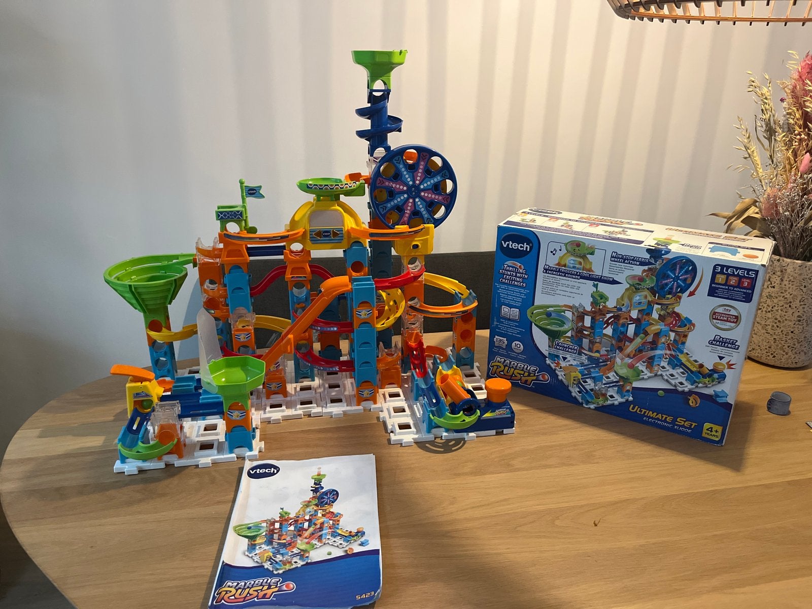 VTech Marble Rush Ultimate Set knikkerbaan, Ophalen, Gebruikt, Jongen of Meisje