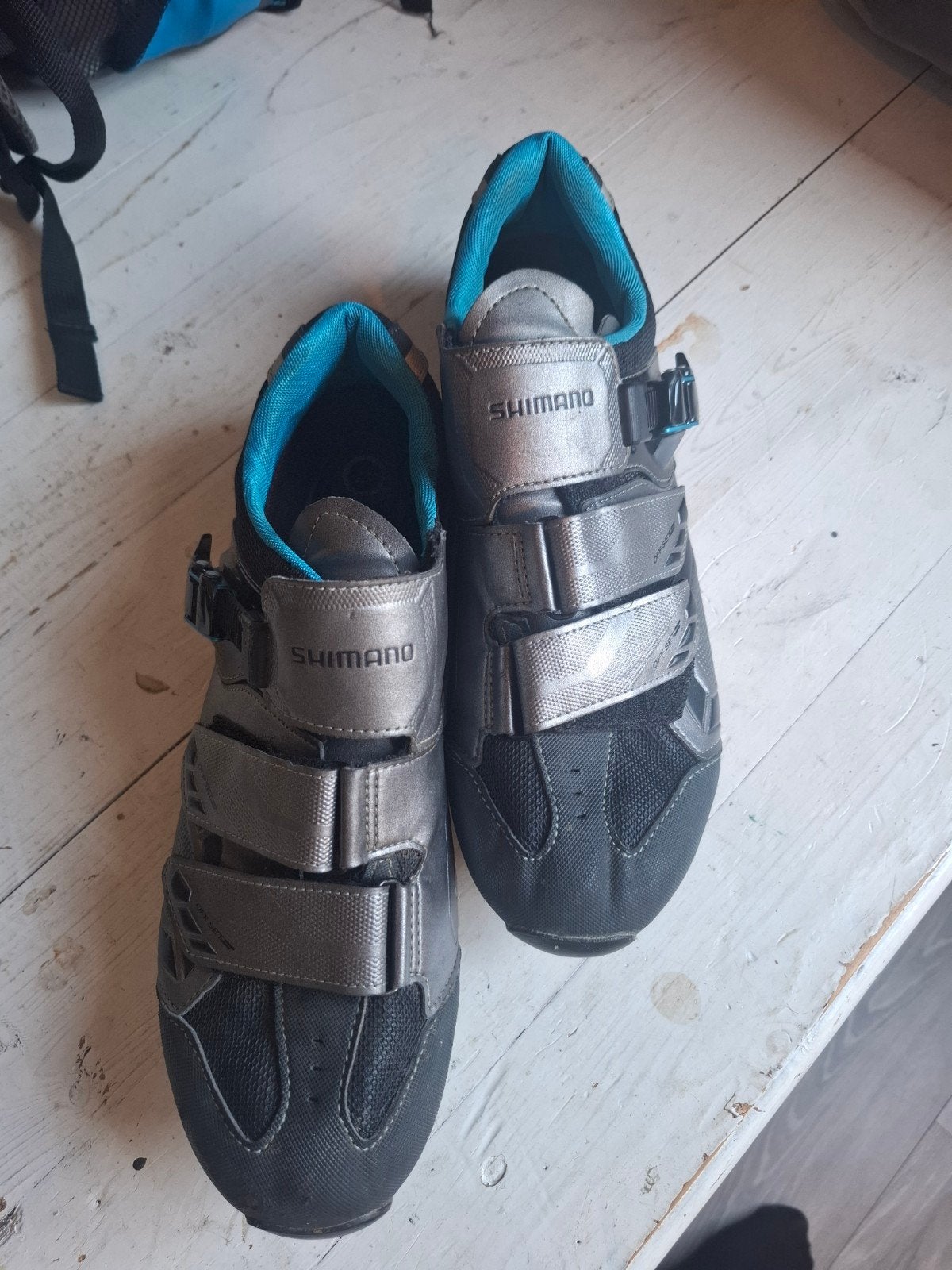 Shimano fietsschoenen maat 47 met sokken, Ophalen of Verzenden, Gebruikt, Kleding