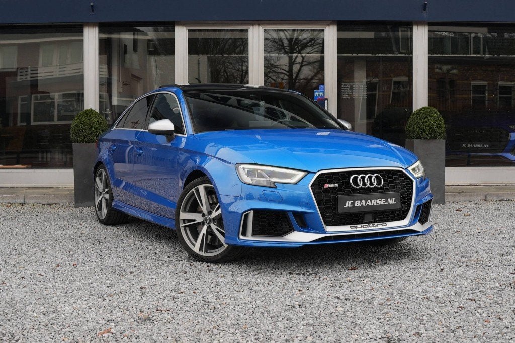 Audi RS3 2.5 TFSI QUATTRO LIMOUSINE/B&O/PANO/VIRTUAL/STAGE 2, Auto's, Audi, Automaat, Gebruikt, Euro 6, RS3