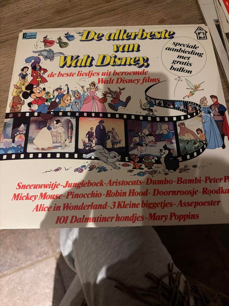 De allerbeste van Walt Disney 1976, Cd's en Dvd's, Vinyl | Kinderen en Jeugd, Gebruikt, Muziek, 3 tot 5 jaar, Ophalen of Verzenden