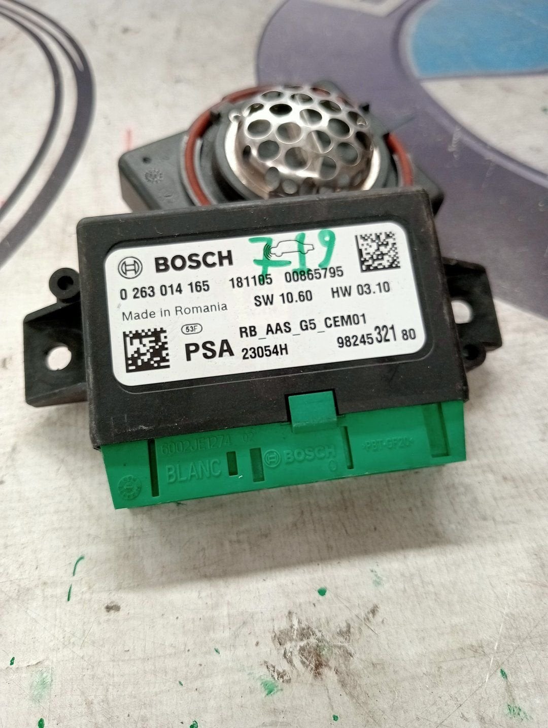 Bosch 0263014165 pdc module parkeerhulp PSA diverse modellen, Gebruikt, -, -, Opel