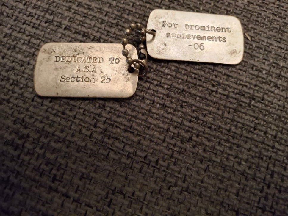 2dogtags, Ophalen of Verzenden, Landmacht, Amerika