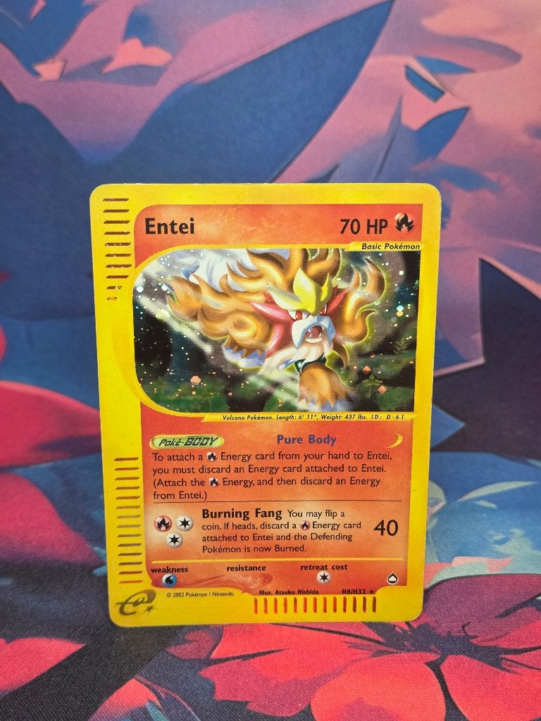 Entei – Aquapolis H8/H32 Holo, Ophalen of Verzenden, Zo goed als nieuw