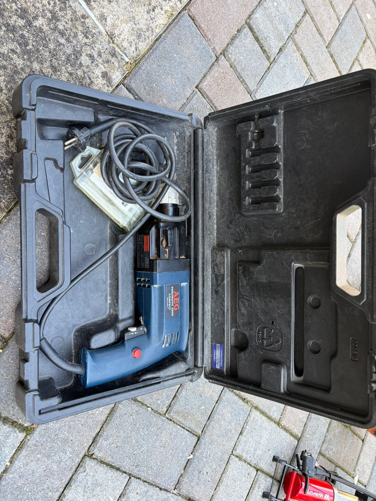 Aeg klopboor, Ophalen, Gebruikt, Overige typen, Klopboormechanisme