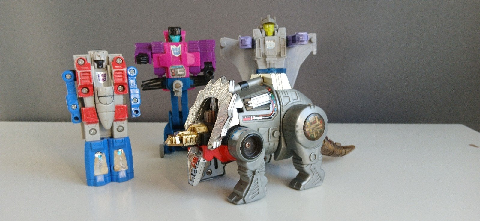 Transformers G1 lot van 4, Verzamelen, Transformers, G1, Ophalen of Verzenden, Gebruikt