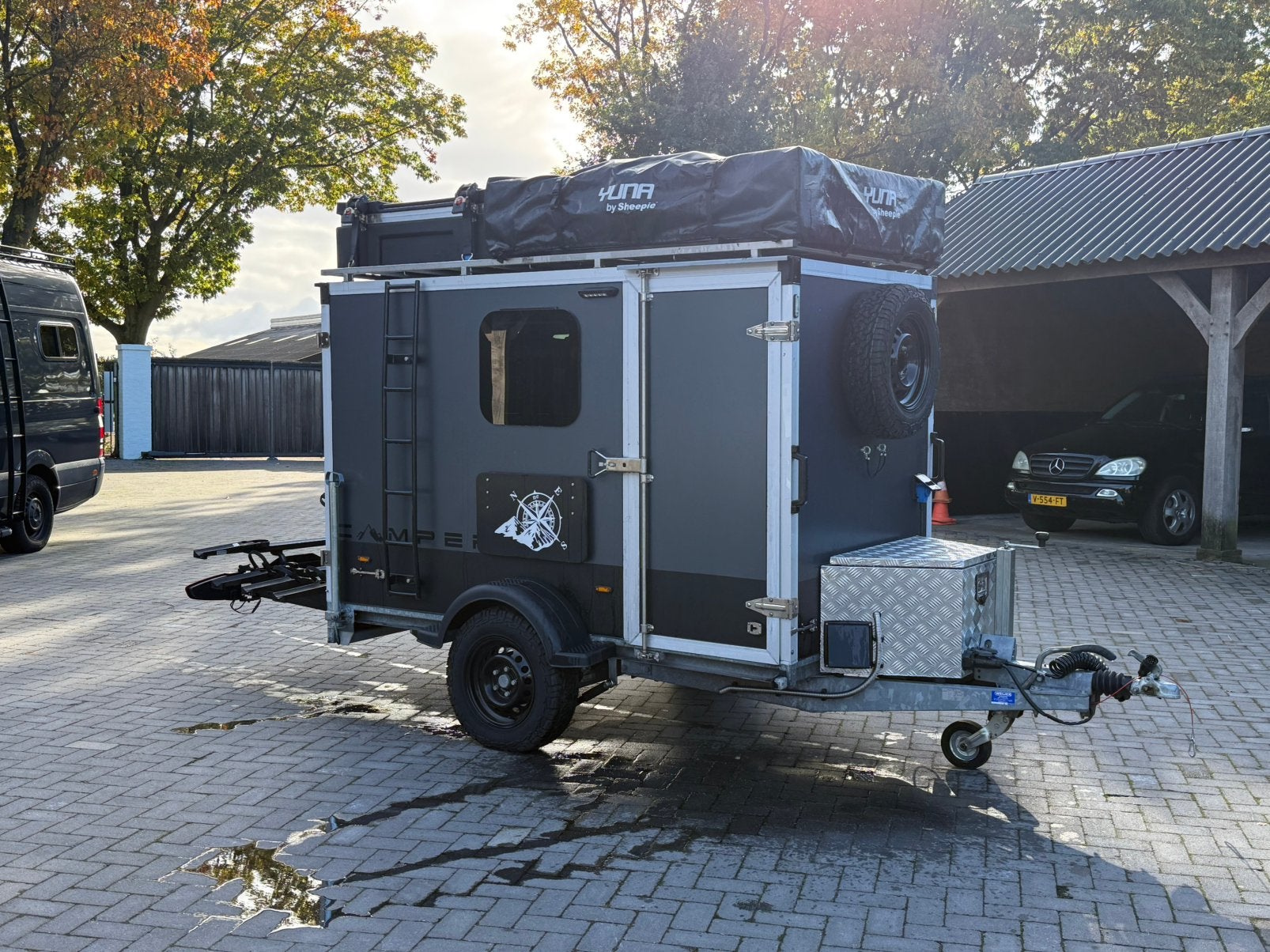 Outdoor / offgrid trailer. Kampeer aanhanger, Overige merken, Koelkast, Particulier, Meer dan 6