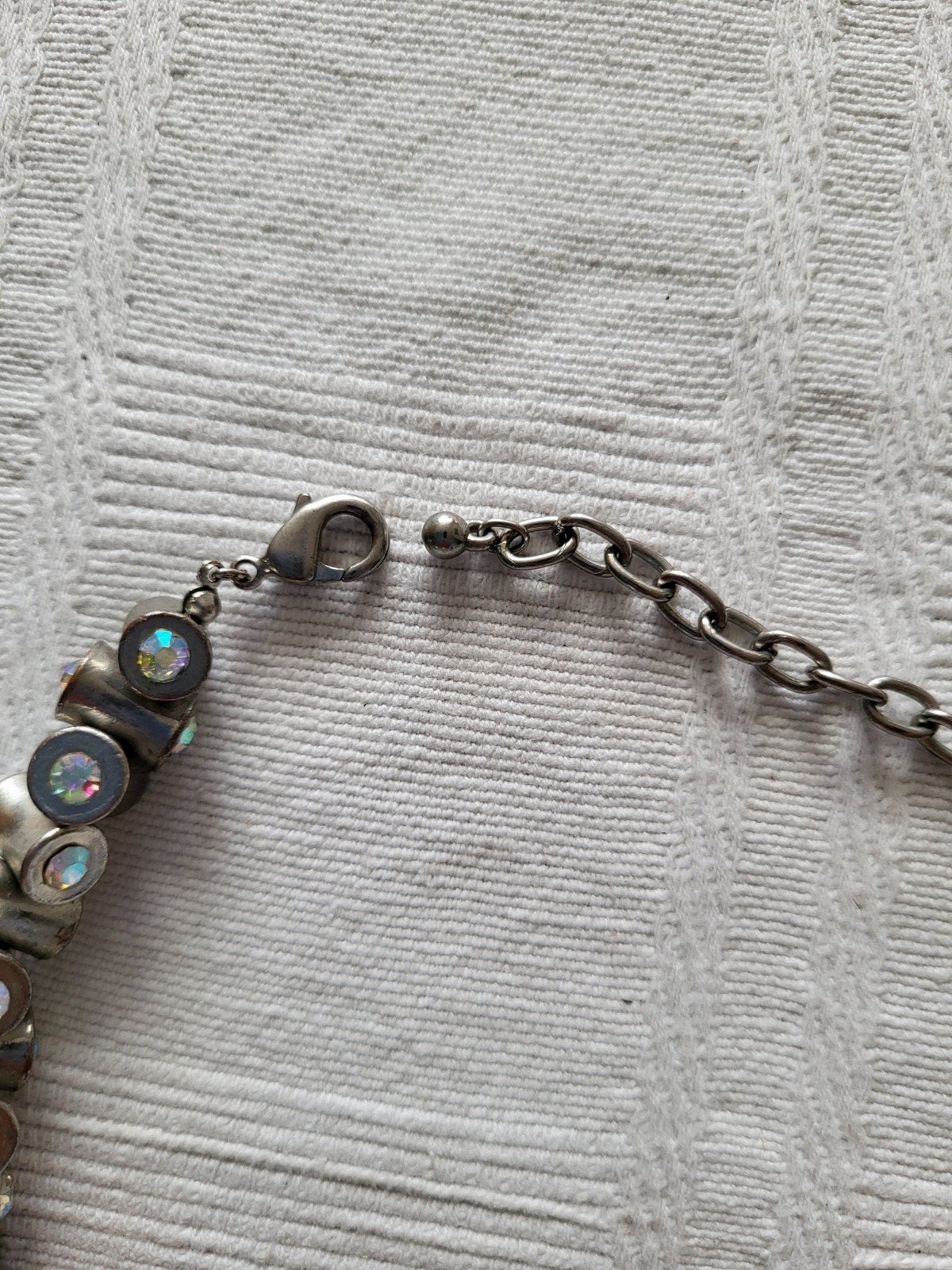 klassieke Otazu tonnetjes ketting, Overige materialen, Zo goed als nieuw, Zilver, Ophalen