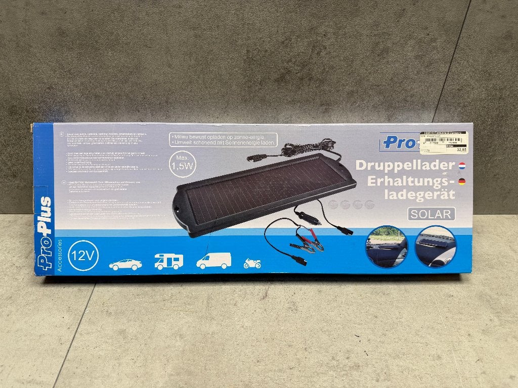 Pro Plus Druppellader Solar - NIEUW - 11154, Ophalen of Verzenden, Nieuw