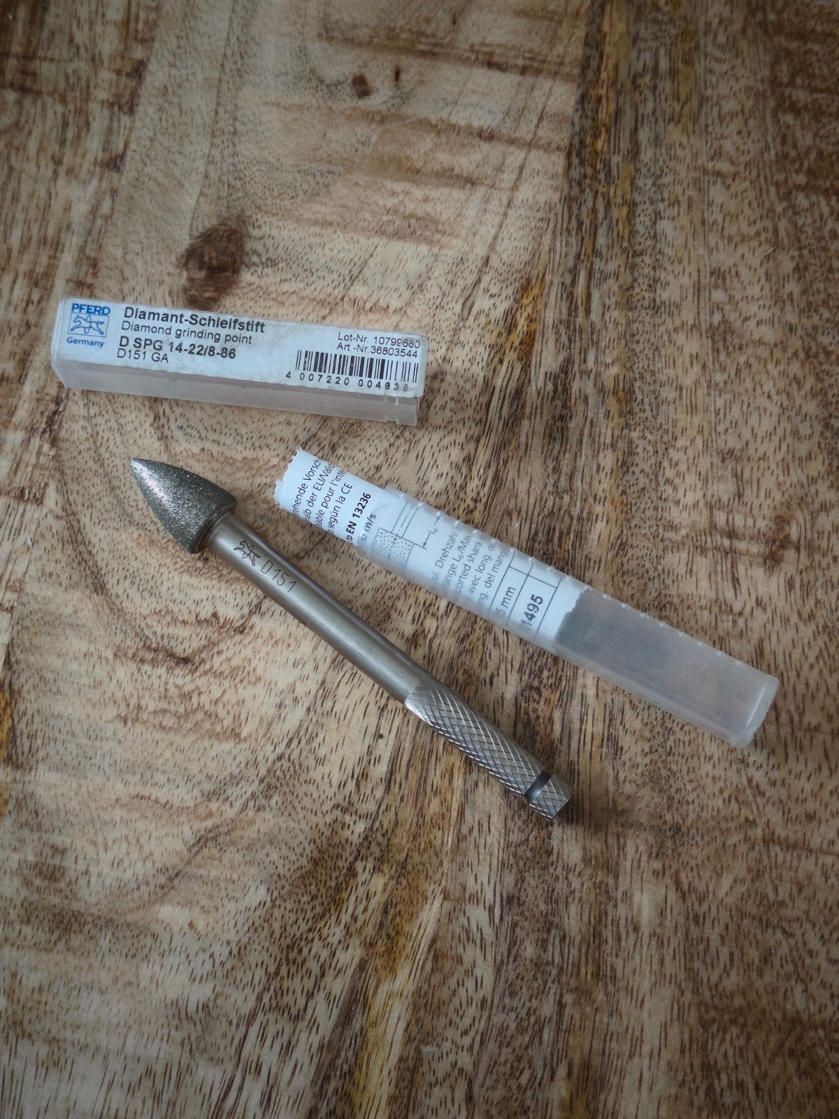 PFERD Diamant-Schleifstift D 151 GA - Nieuw, Ophalen of Verzenden, Nieuw