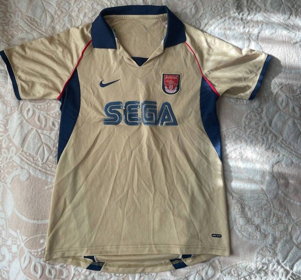 Arsenal Thuisshirt 2000-2002 Maat M, Kleding | Heren, Maat 48/50 (M), Beige, Nike, Ophalen of Verzenden