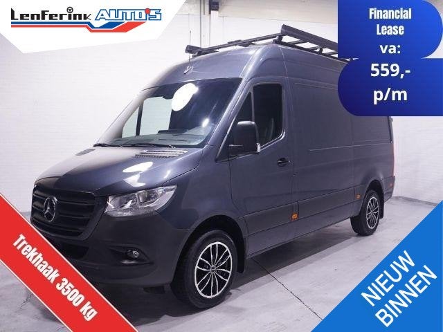 Mercedes-Benz Sprinter 319 CDI 190 pk Aut. L2H2 Navi, Trekha, Auto's, Automaat, Achterwielaandrijving, Gebruikt, Mercedes-Benz