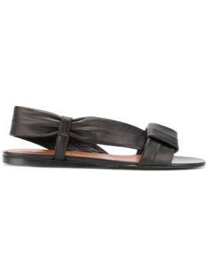 michel vivien gela leren slipper sandalen | 37, Kleding | Dames, Ophalen, Zwart, Nieuw, Sandalen of Muiltjes