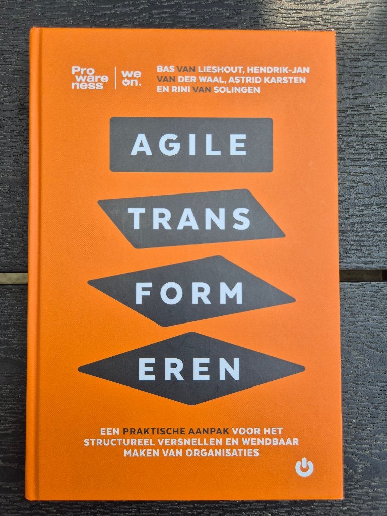 Agile transformeren - Management - Scrum - Agile, Ophalen of Verzenden, Zo goed als nieuw, Management