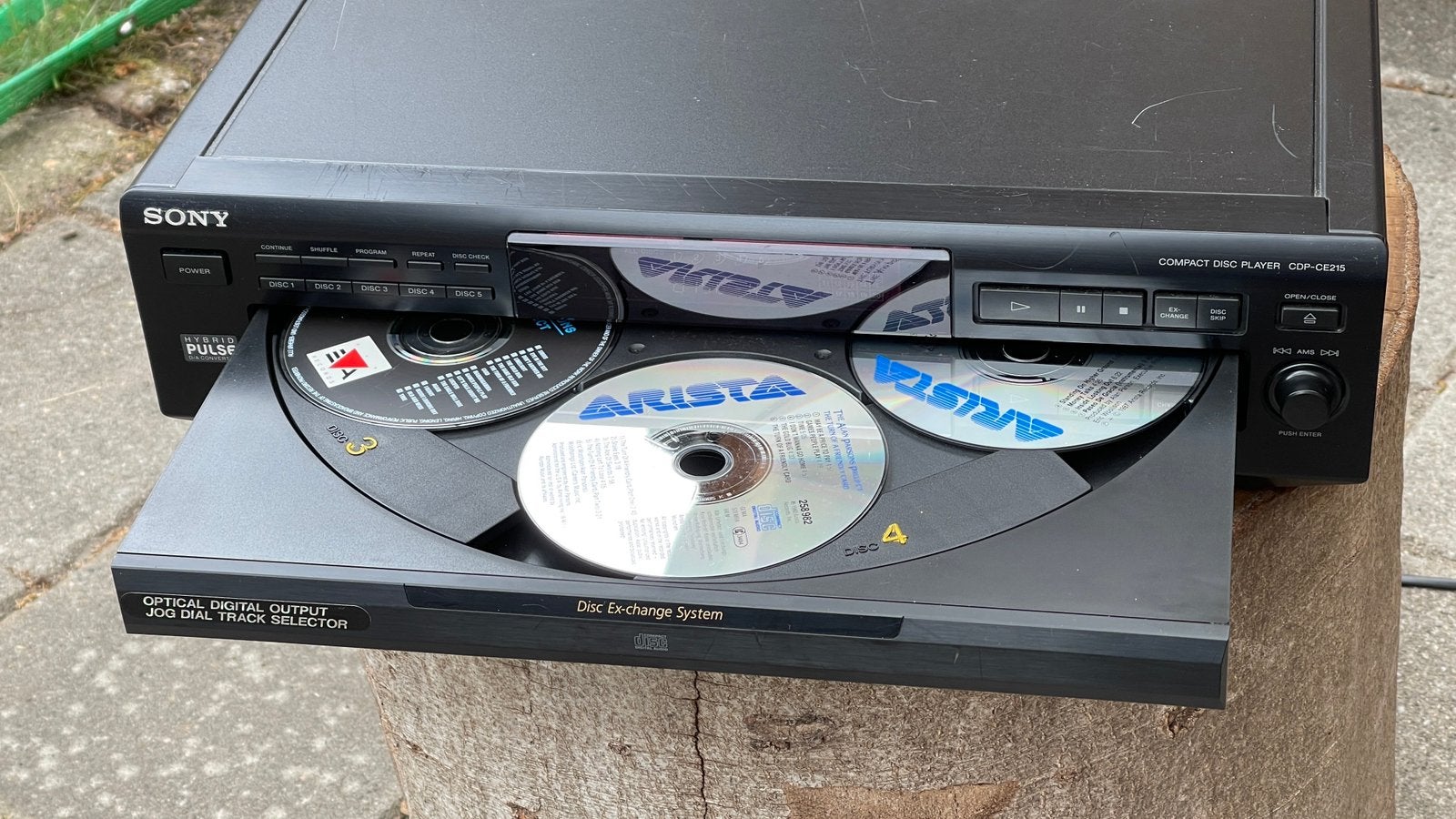 Sony CDP-CE215 CD-wisselaar voor 5 cd's, Audio, Tv en Foto, Cd-spelers, Ophalen of Verzenden, Zo goed als nieuw, Sony, Wisselaar