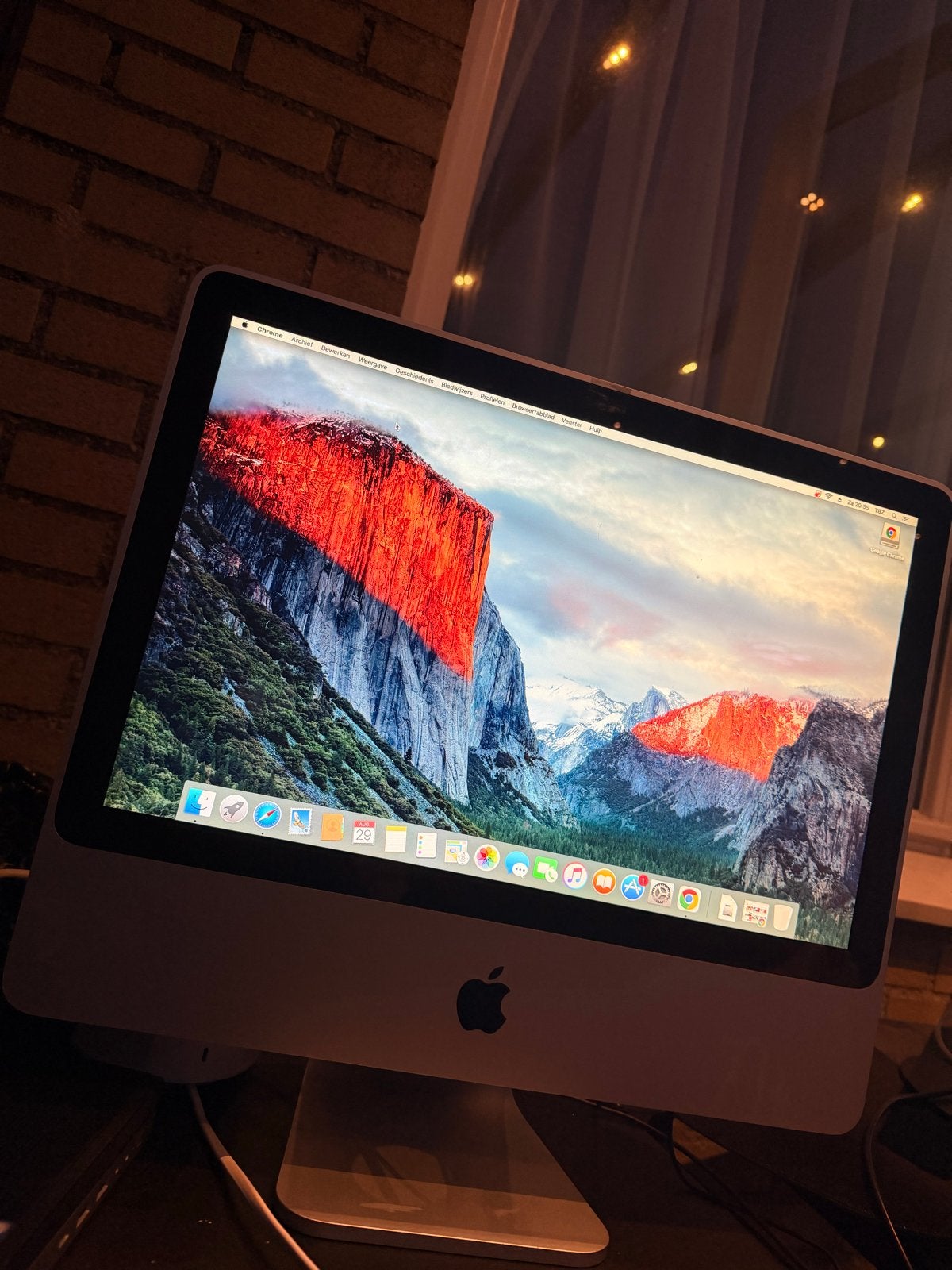 Apple iMac 20-inch (2008) - 2.66 GHz Core 2 Duo, 4GB RAM, Computers en Software, Apple Desktops, Gebruikt, 2 tot 3 Ghz, SSD, IMac