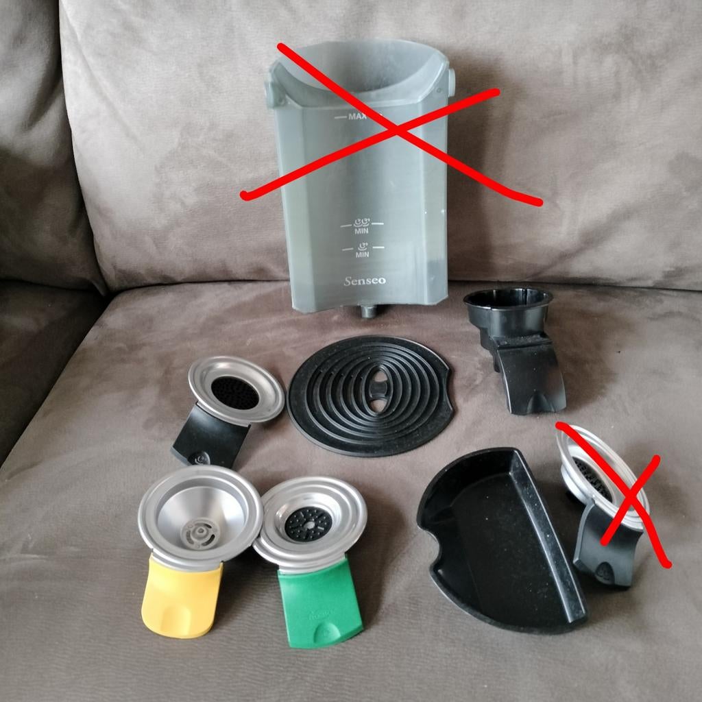 Senseo accessoires, Ophalen, Gebruikt