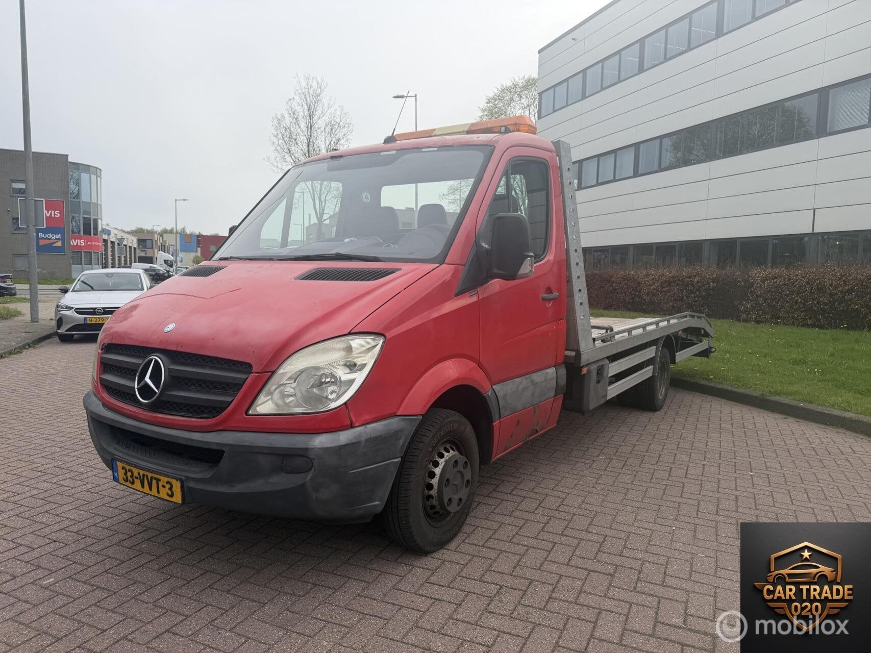 Mercedes Sprinter bestel 518 3.0 CDI V6 oprijwagen, Auto's, Achterwielaandrijving, Gebruikt, 2640 kg, 2987 cc