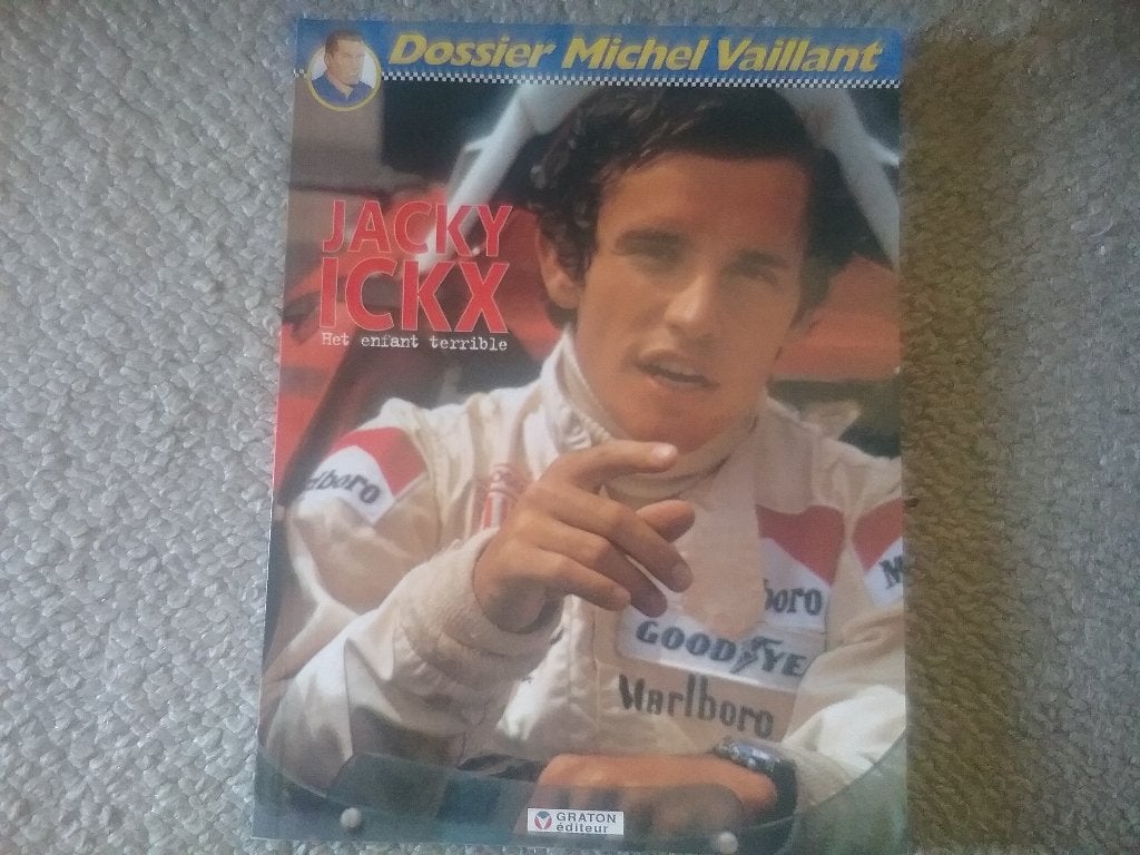 Dossier Michel Vaillant - Jacky Ickx (1996), Eén stripboek, Ophalen of Verzenden, Zo goed als nieuw